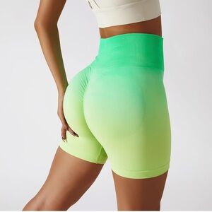 Butt Lifting High Waisted Gym Shorts